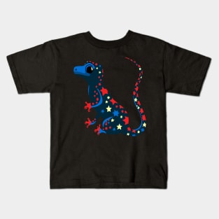 Patriotic Salamander Kids T-Shirt